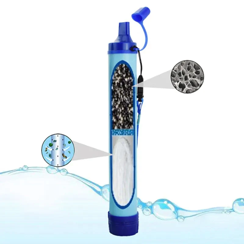 AquaSafe – Filtre à eau portable pour le camping et la randonnée en situation de survie - Image 2