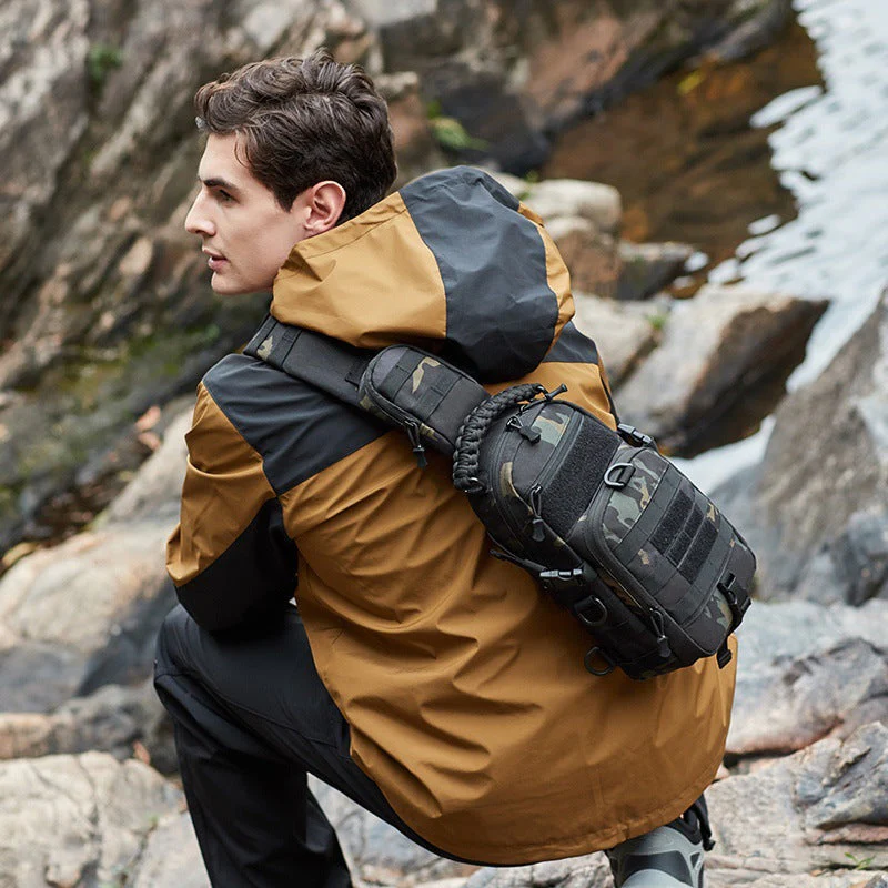 Archer – Sac bandoulière avec bretelles réglables et poches zippées - Image 6