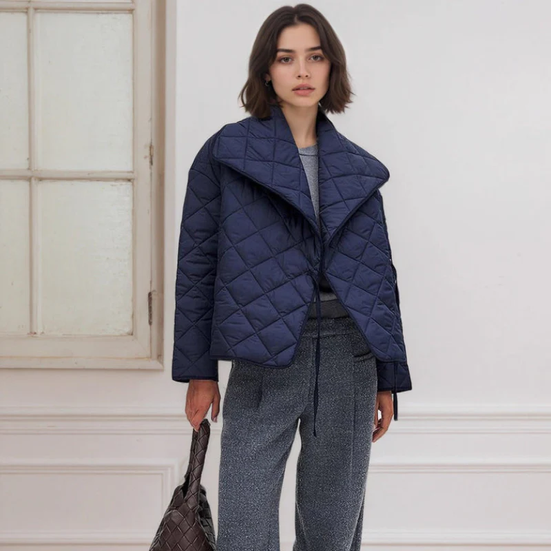 Areeba – Veste ouverte à manches longues et col repliable - Image 2