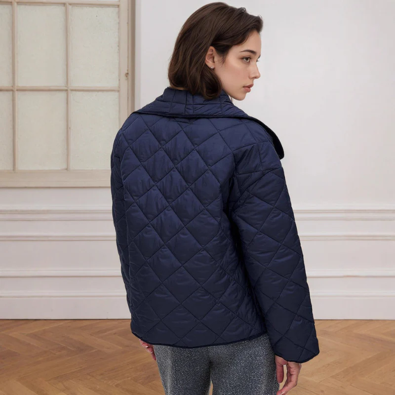 Areeba – Veste ouverte à manches longues et col repliable - Image 5