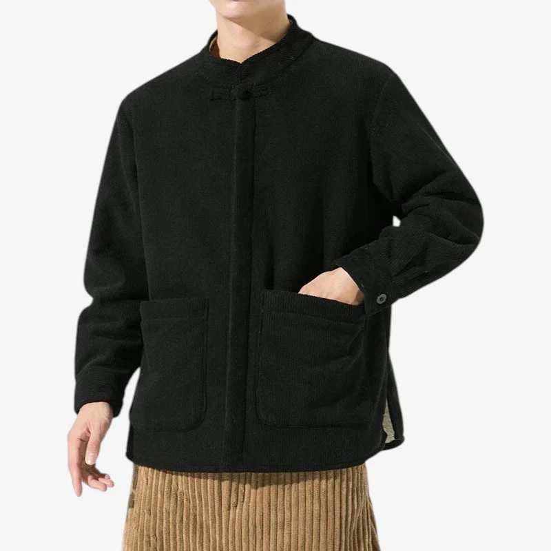 Arelon – Veste à manches longues boutonnée avec poche latérale - Image 2