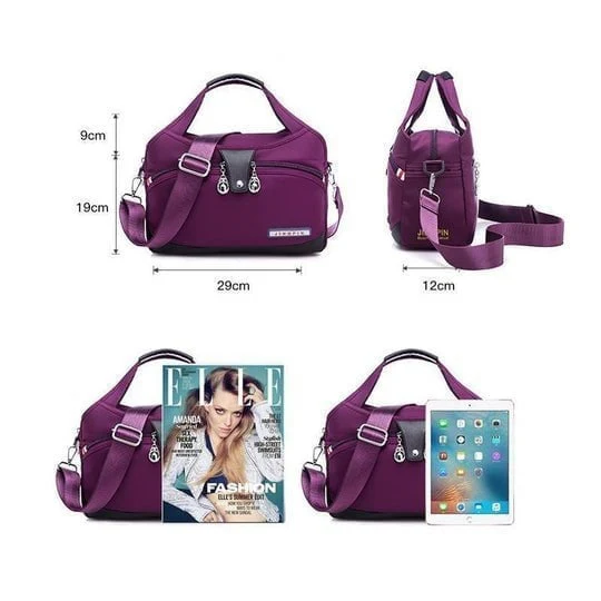 Sac bandoulière antivol élégant - Image 4