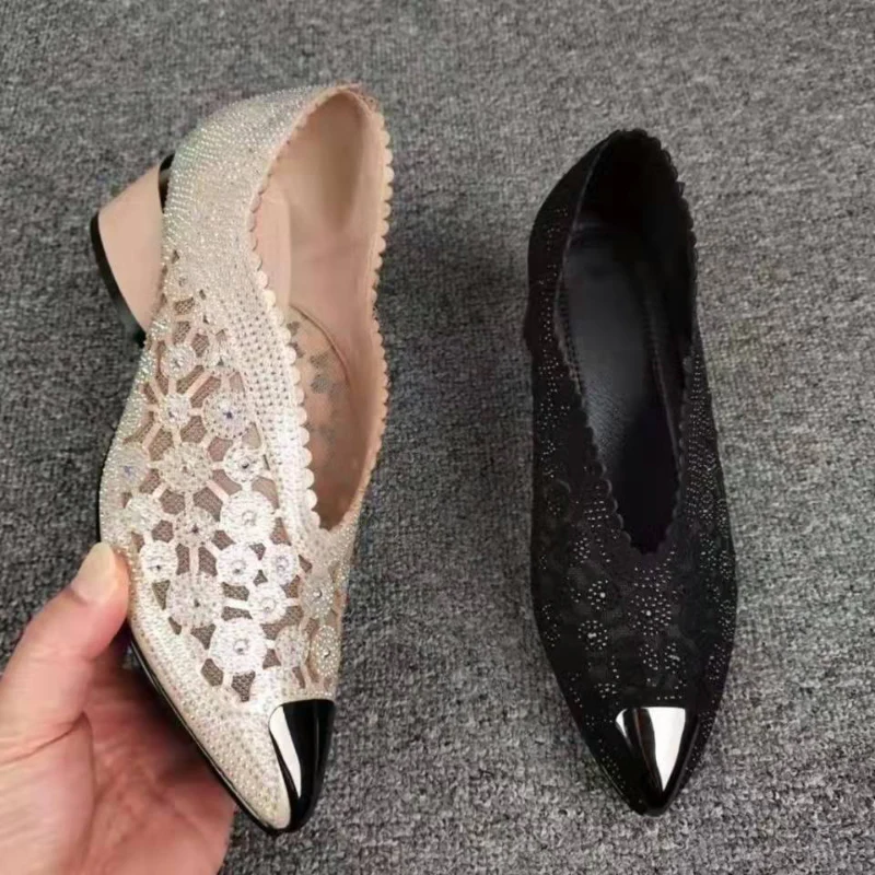 Dames stiletto pumps met puntneus - Image 5