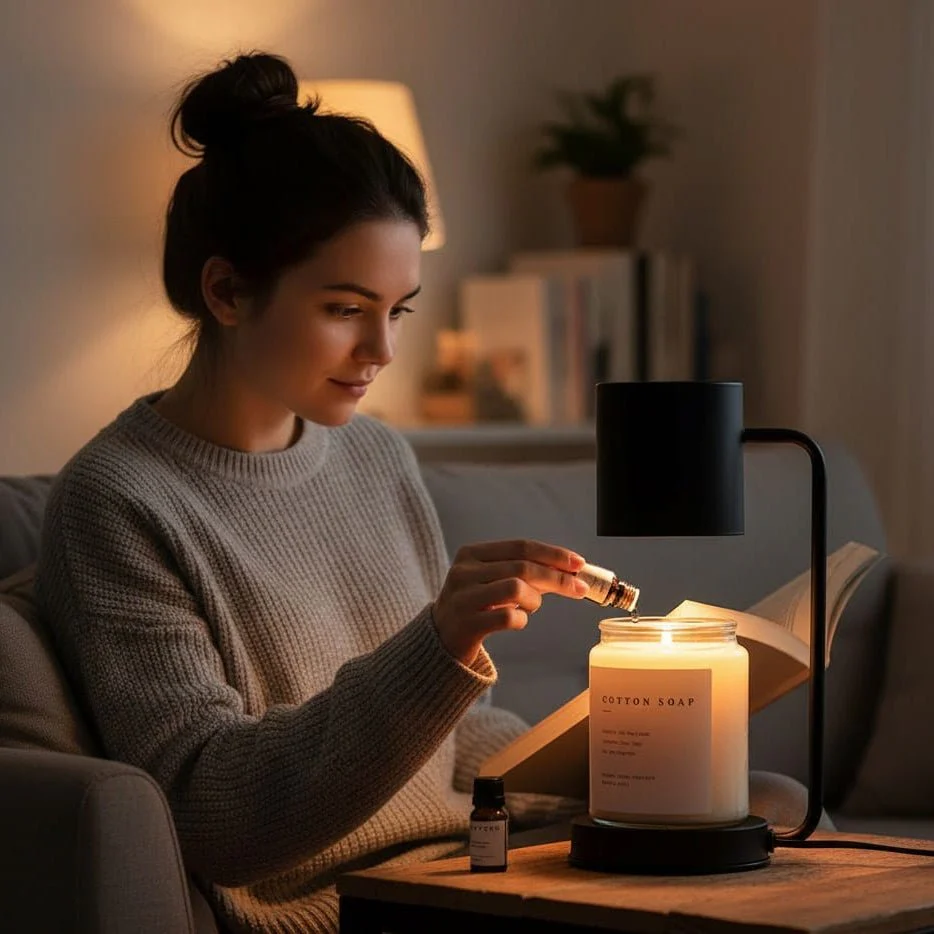 Lampe chauffe-bougie parfumée - Image 8