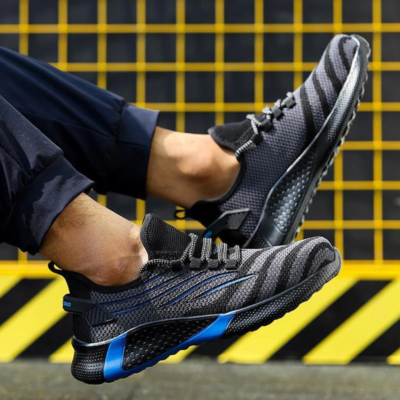 Chaussures à lacets antidérapantes avec embout renforcé - Image 5