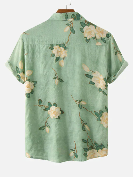 Ashwin - Chemise boutonnée imprimé floral - Image 5