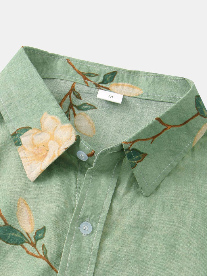 Ashwin - Chemise boutonnée imprimé floral - Image 6