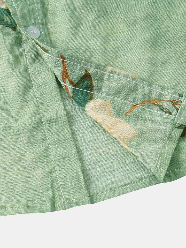 Ashwin - Chemise boutonnée imprimé floral - Image 7