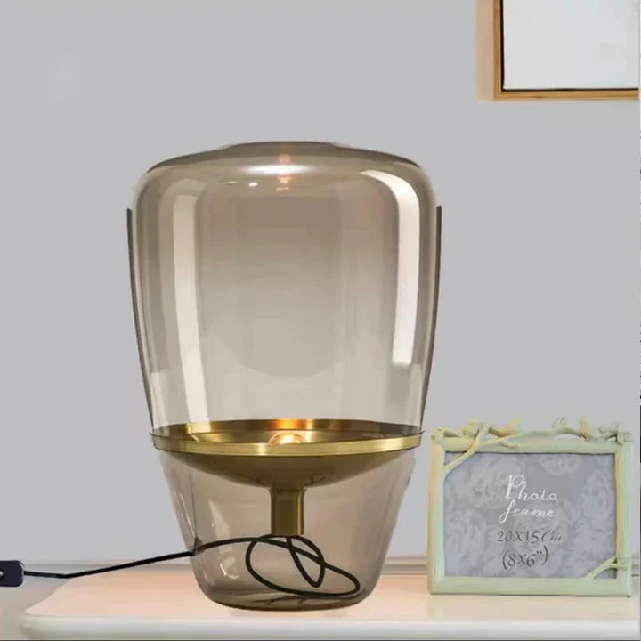 Lampe de table en verre design moderne - Image 4