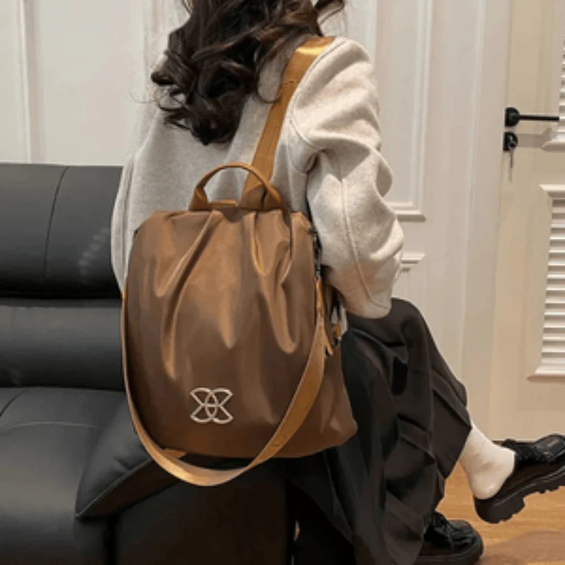 Sac bandoulière grande capacité avec large bandoulière & poignée - Image 5