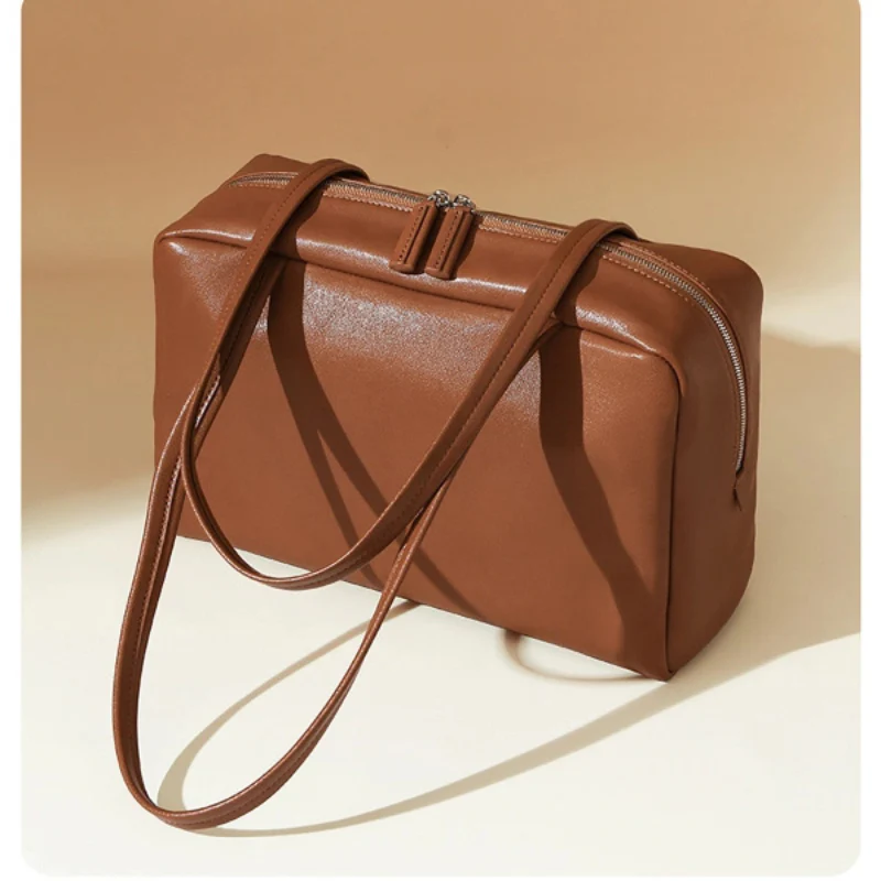 Sac Boston femme en cuir - Image 4
