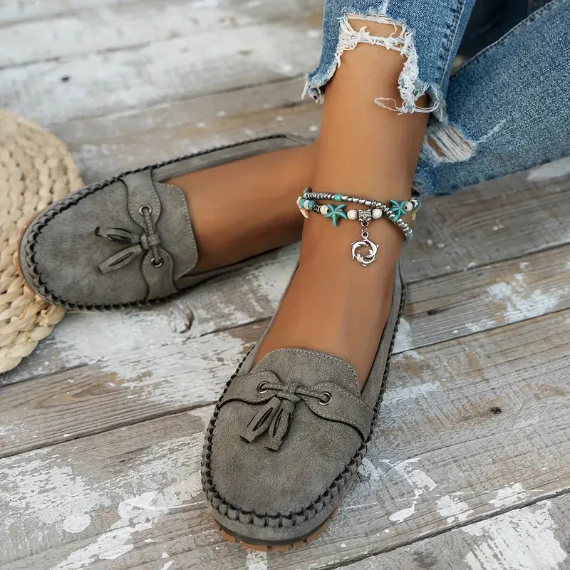 Mocassins femme à enfiler style classique - Image 4