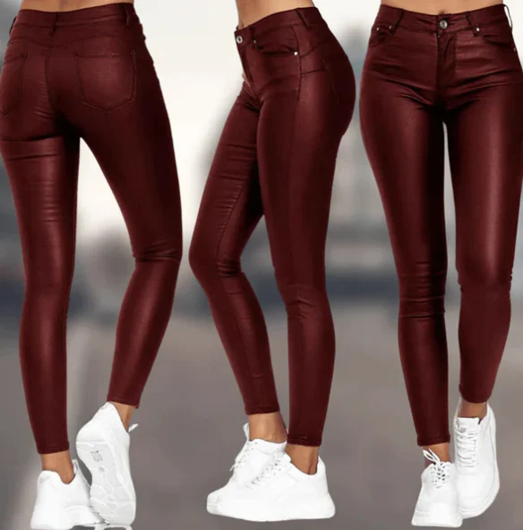 Jean Taille Haute Skinny avec Poche Classique - Image 4