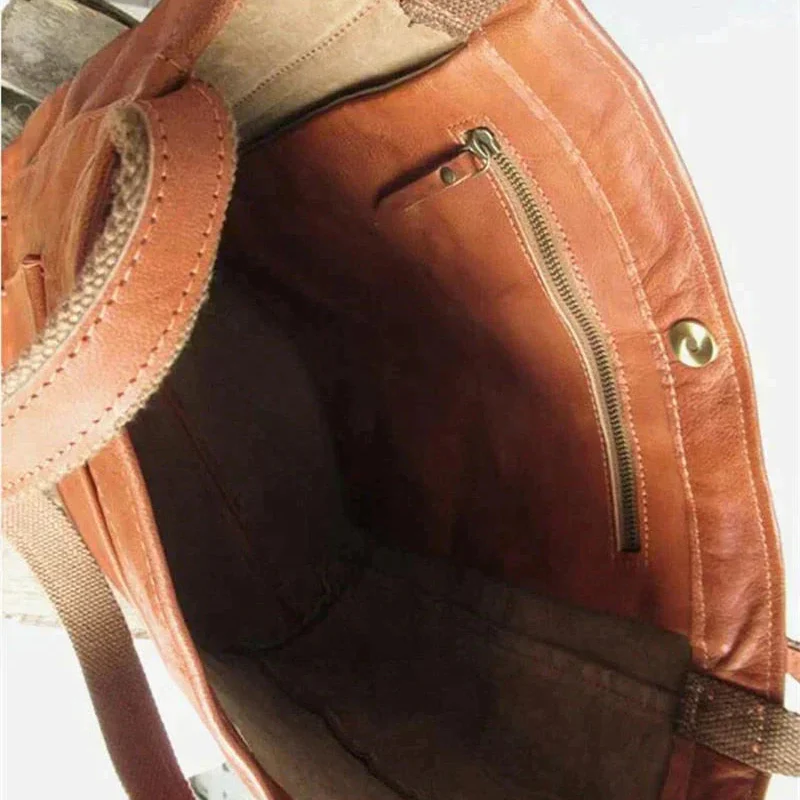 Sac bandoulière femme intérieur spacieux - Image 3