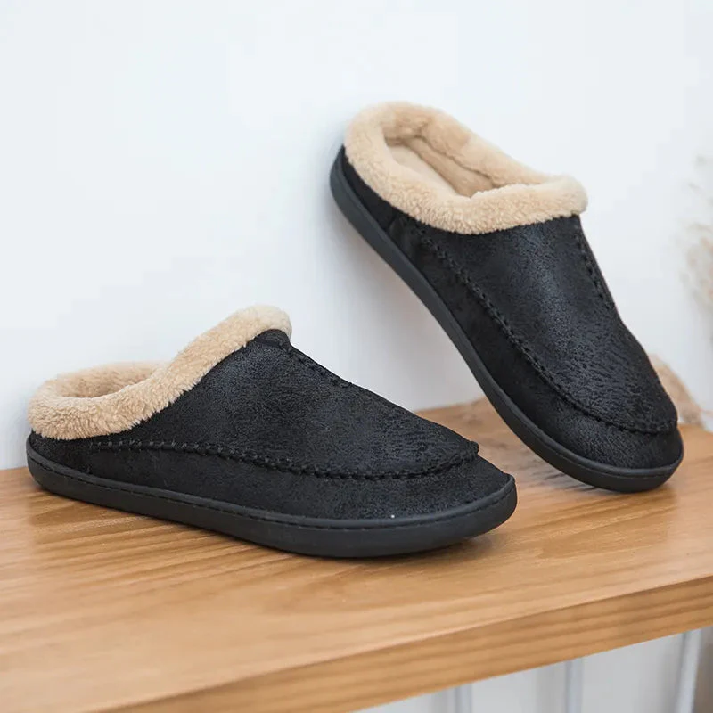 Chaussons homme bout rond à enfiler - Image 4