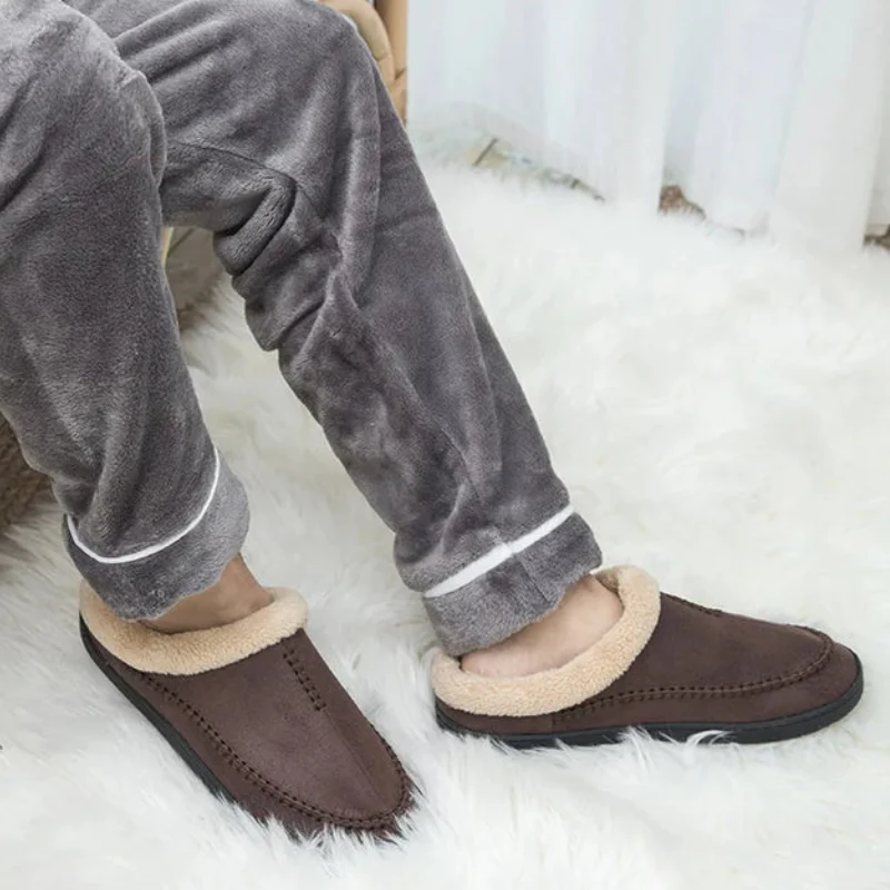 Chaussons homme bout rond à enfiler - Image 5