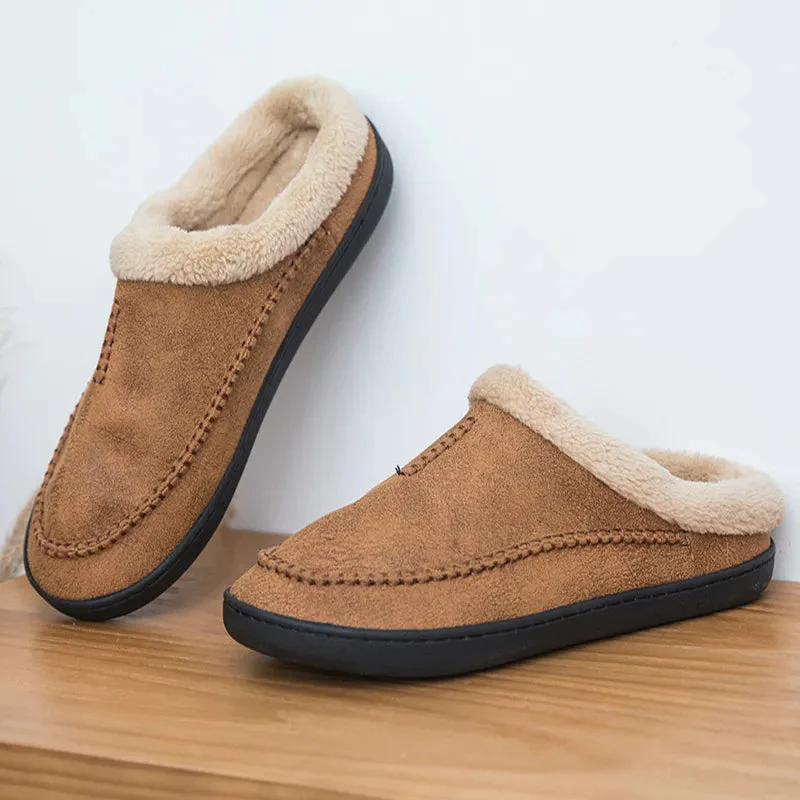 Chaussons homme bout rond à enfiler - Image 6