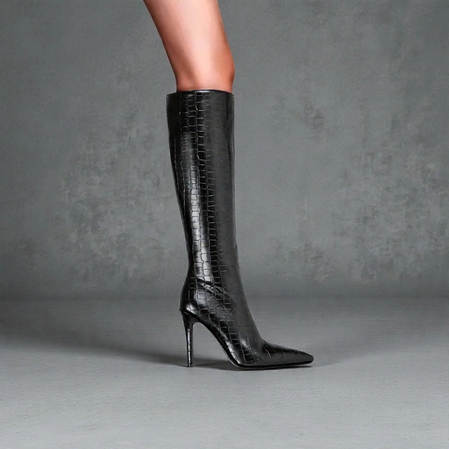 Bottes hautes bout pointu - Image 4