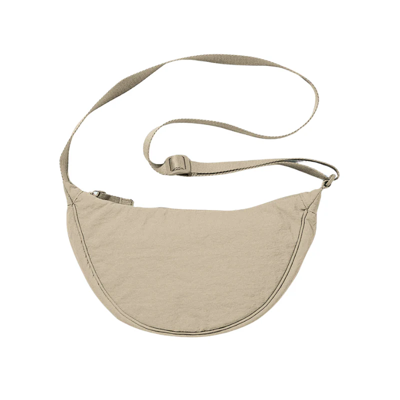 Sac bandoulière avec fermeture éclair + bandoulière ajustable