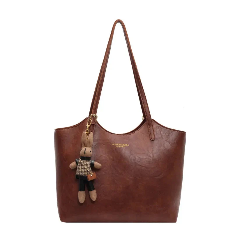Sac fourre-tout femme spacieux avec doubles poignées