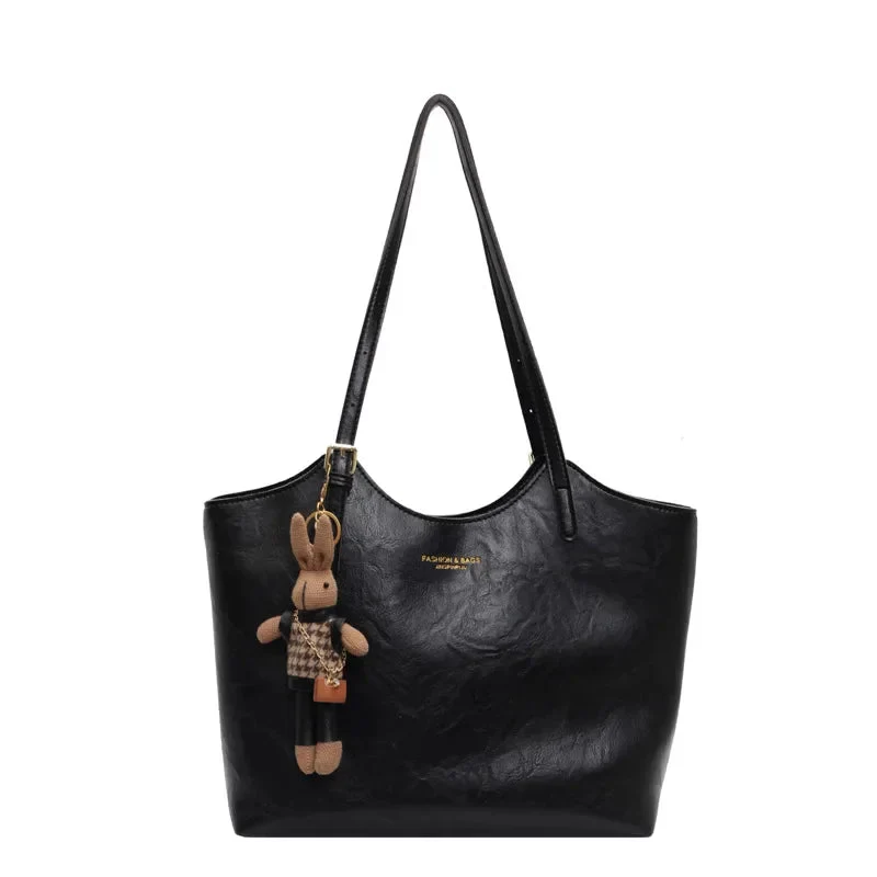 Sac fourre-tout femme spacieux avec doubles poignées - Image 4