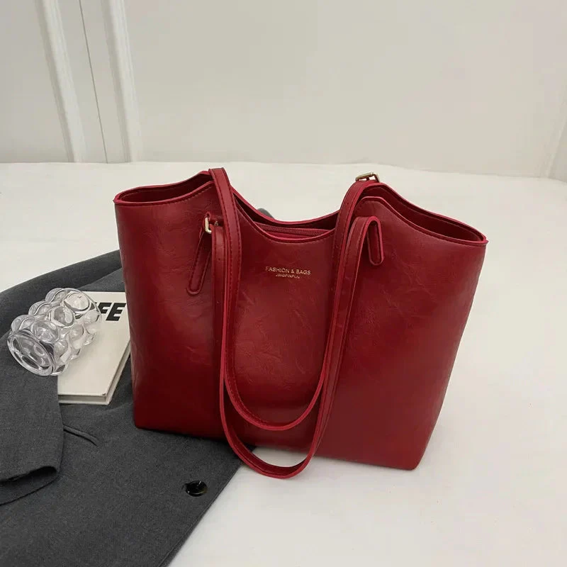 Sac fourre-tout femme spacieux avec doubles poignées - Image 8