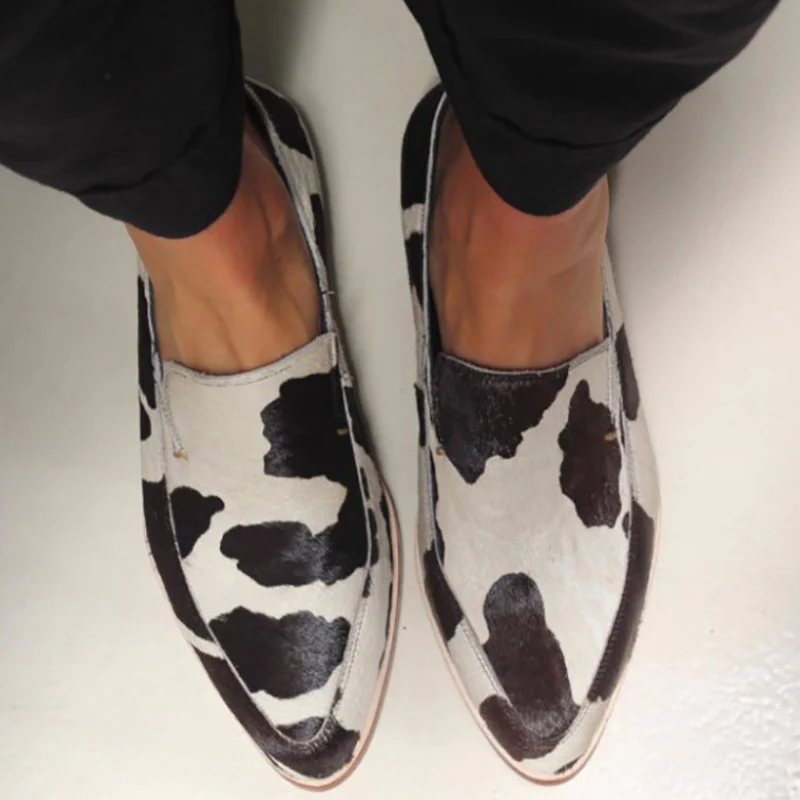 Chaussures femme à talon imprimé bout pointu - Image 4
