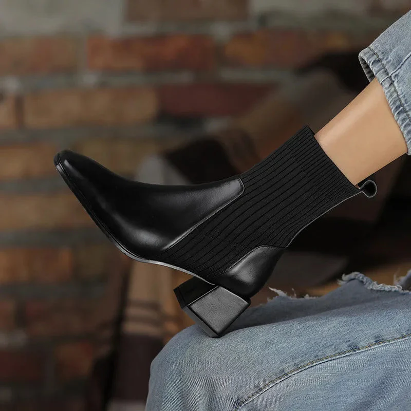 Bottines femme légères avec semelle antidérapante - Image 4