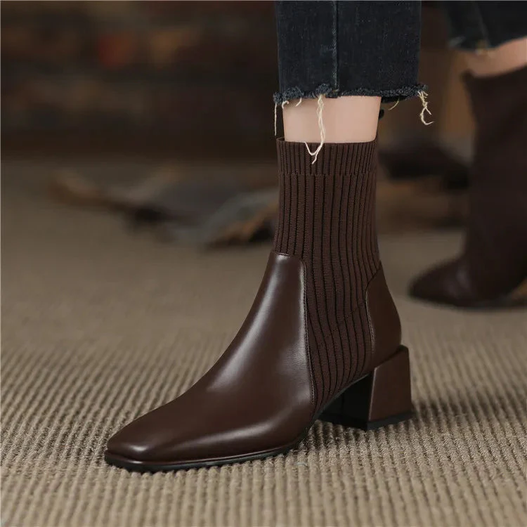 Bottines femme légères avec semelle antidérapante - Image 5