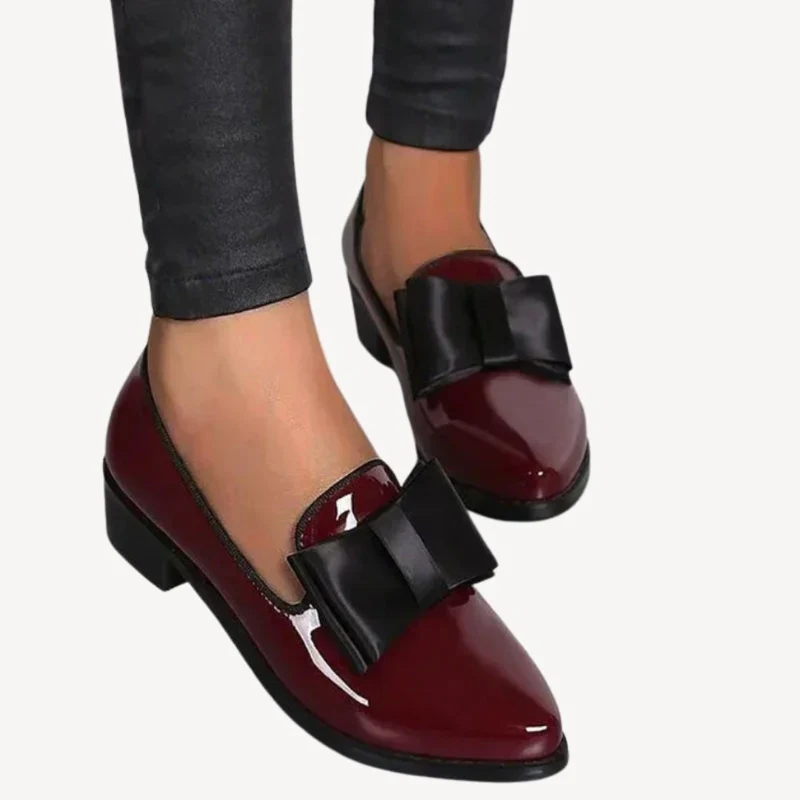 Chaussures Barbara talon épais bout pointu - Image 3