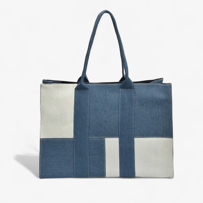 Sac bandoulière grande capacité avec bandoulière réglable & poignée - Image 2