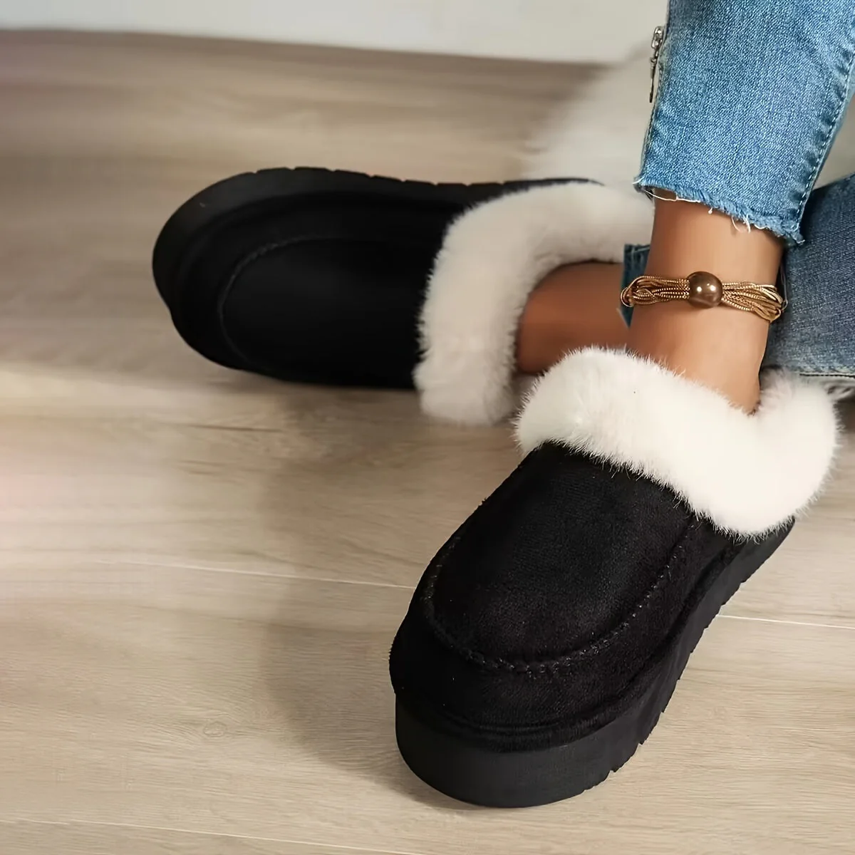 Chaussons élégants à enfiler pour femmes - Image 3