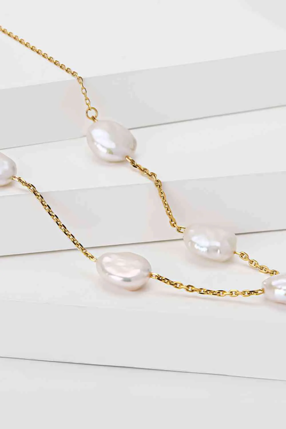 Collier perle d'eau douce femme - Image 3