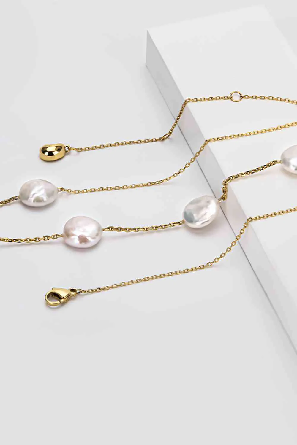 Collier perle d'eau douce femme - Image 4