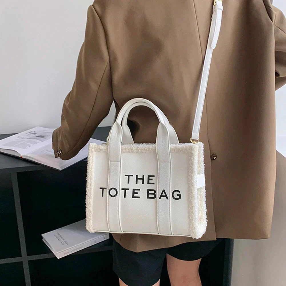Sac bandoulière femme doublure fausse fourrure - Image 2