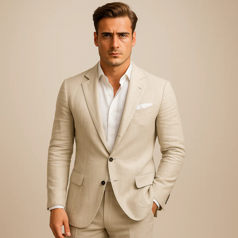 Blazer Homme Slim Fit à Manches Longues - Image 4