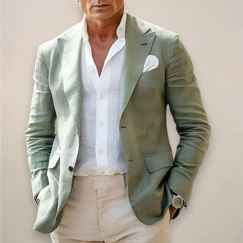 Blazer Homme Slim Fit à Manches Longues - Image 6