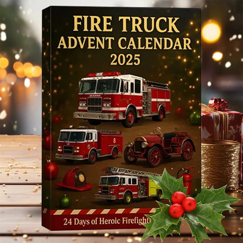 Calendrier de l’Avent camion de pompiers 24 jouets - Image 2