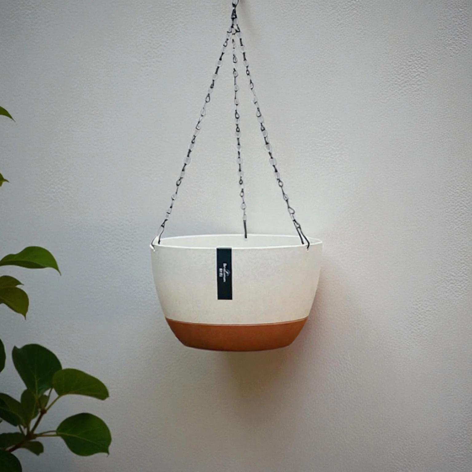 Pot de fleurs suspendu durable avec chaîne - Image 4