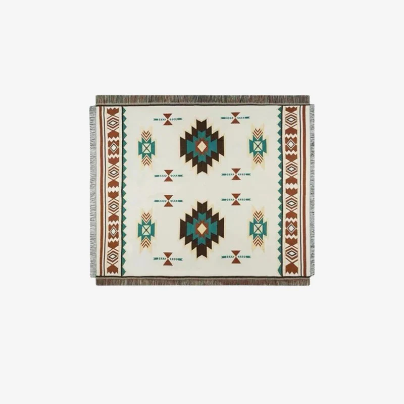 Tapis de plage & pique-nique pliable motif ethnique