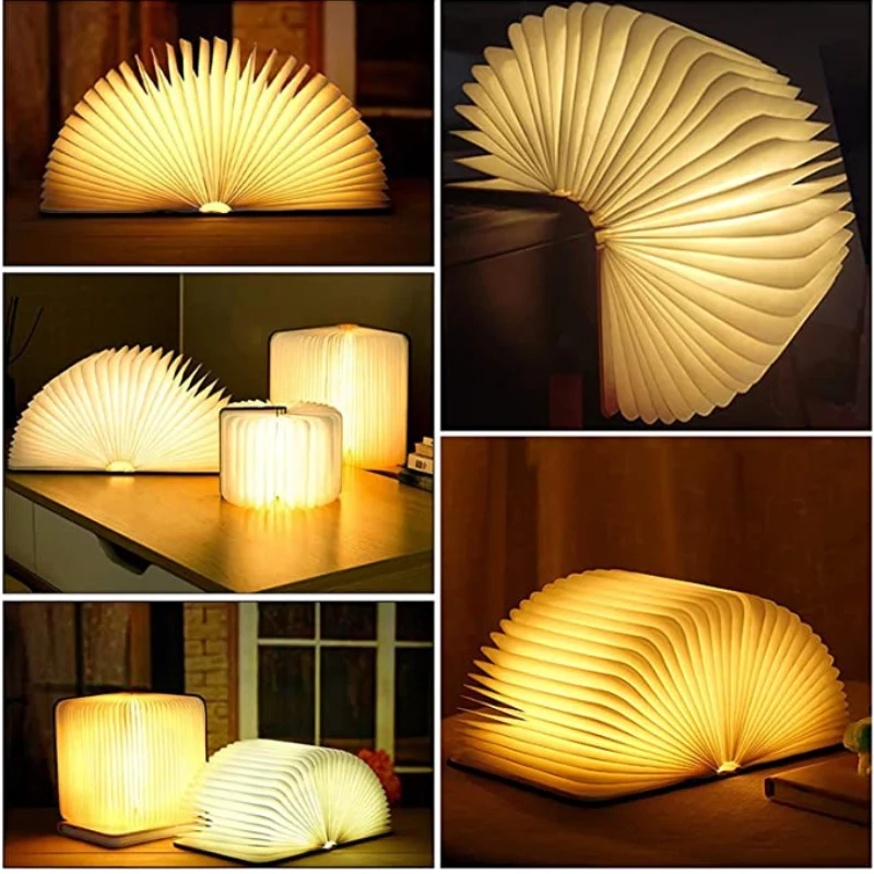 BookGlow – Lampe fantaisie en forme de livre avec lumière douce - Image 10
