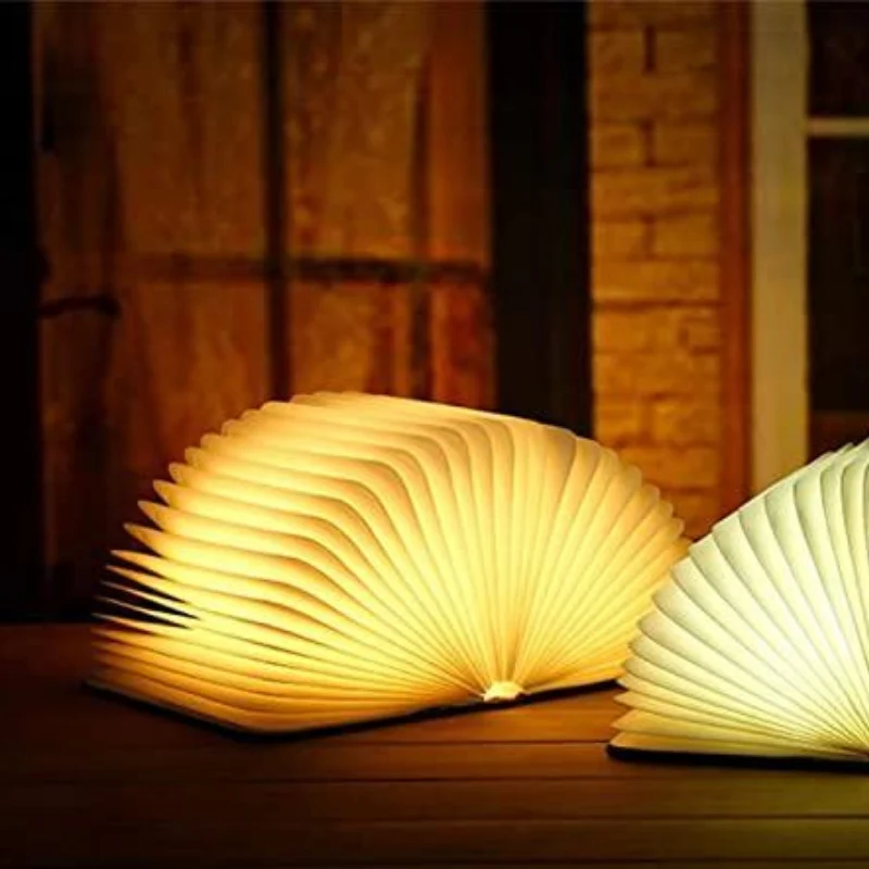 BookGlow – Lampe fantaisie en forme de livre avec lumière douce - Image 6