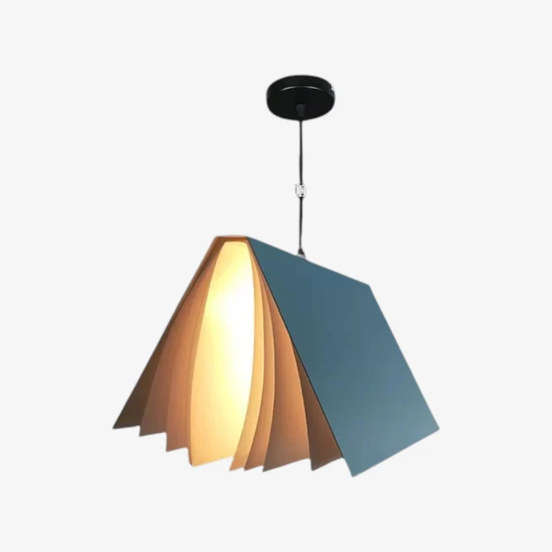 Suspension plafonnier LED en forme de livre