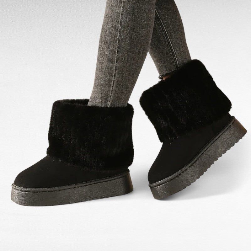 Bottines Élégantes avec Design Rayé et Semelles Antidérapantes - Image 4
