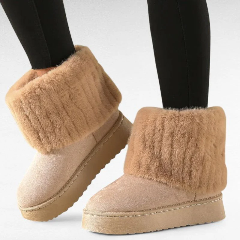 Bottines Élégantes avec Design Rayé et Semelles Antidérapantes - Image 7