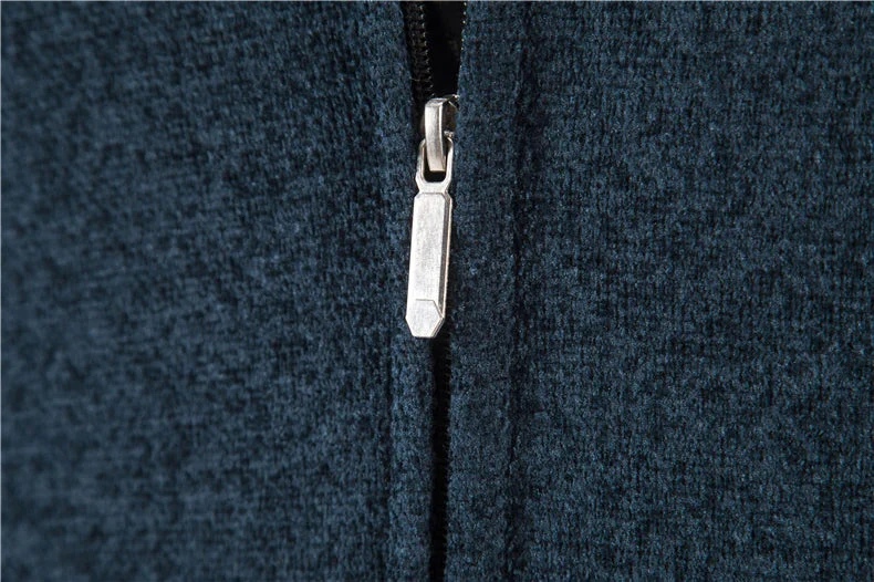Veste zippée homme coupe ajustée avec poches - Image 6