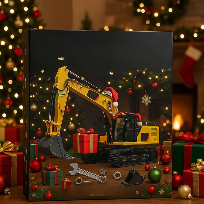 Calendrier de l’Avent grue construction 24 jours - Image 2