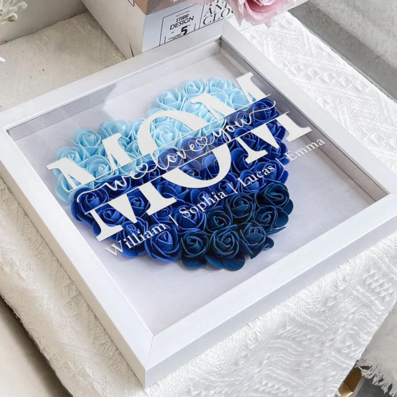 Cadeau Fête Des Mères | Boîte de fleurs inspirée du cœur - Image 7