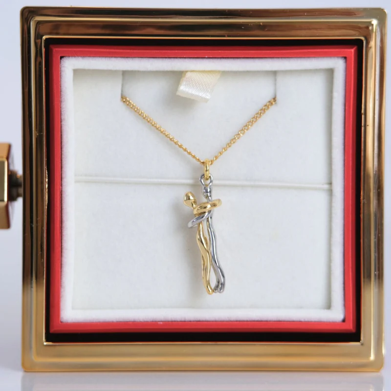Cadeau Fête Des Mères | Boîte de rose éternelle avec collier Cuddle - Image 3