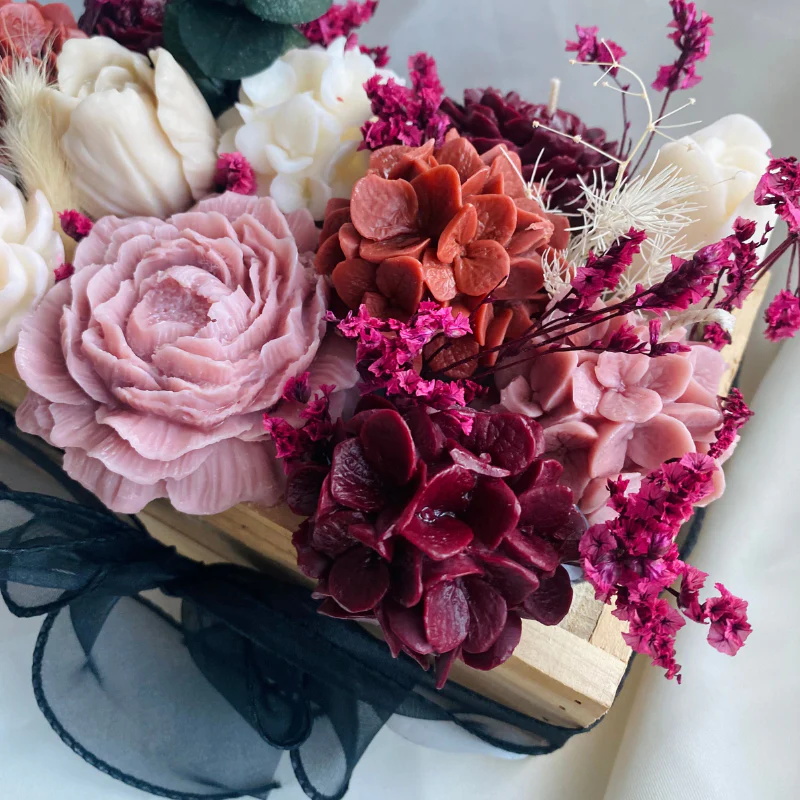 Cadeau Fête Des Mères | Bouquet de fleurs décoratif - Image 4